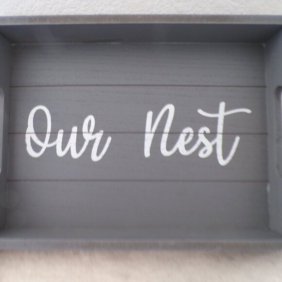 Our Nest Wooden Tray New - Picture 1 of 5